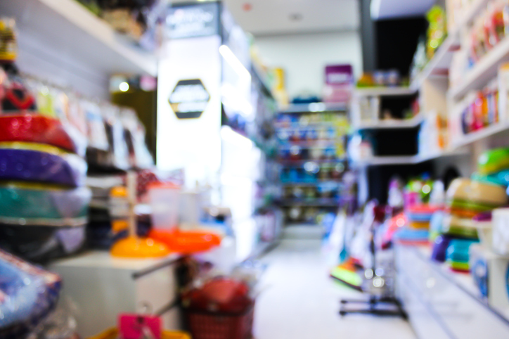 Blur Background of Pet Shop Blur Background of Pet Shop